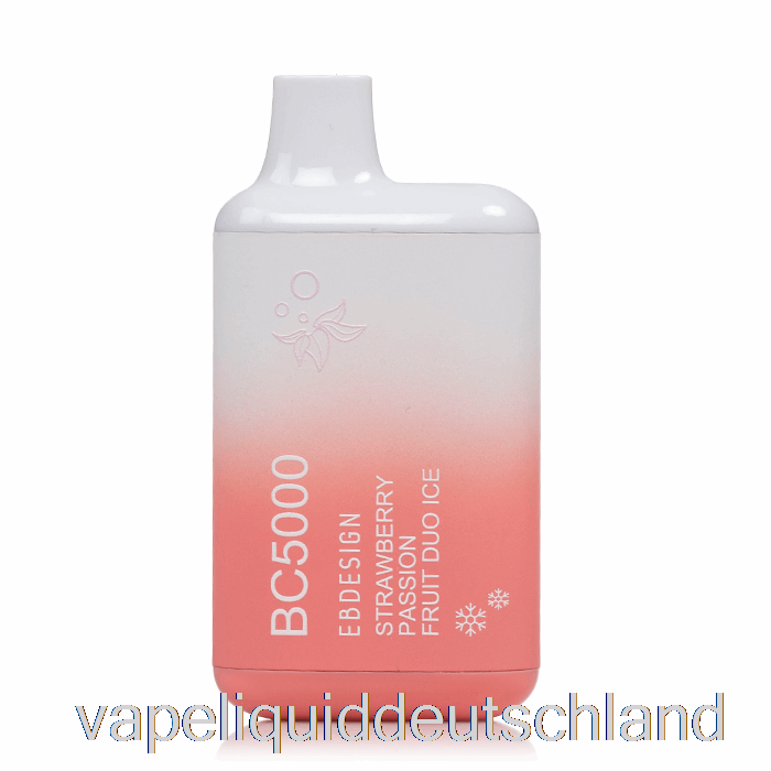 BC5000 Einweg-Erdbeer-Passionsfrucht-Duo-Eis-Vape-Flüssigkeit